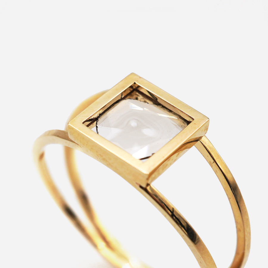 FRAME DIAMOND RING#3932