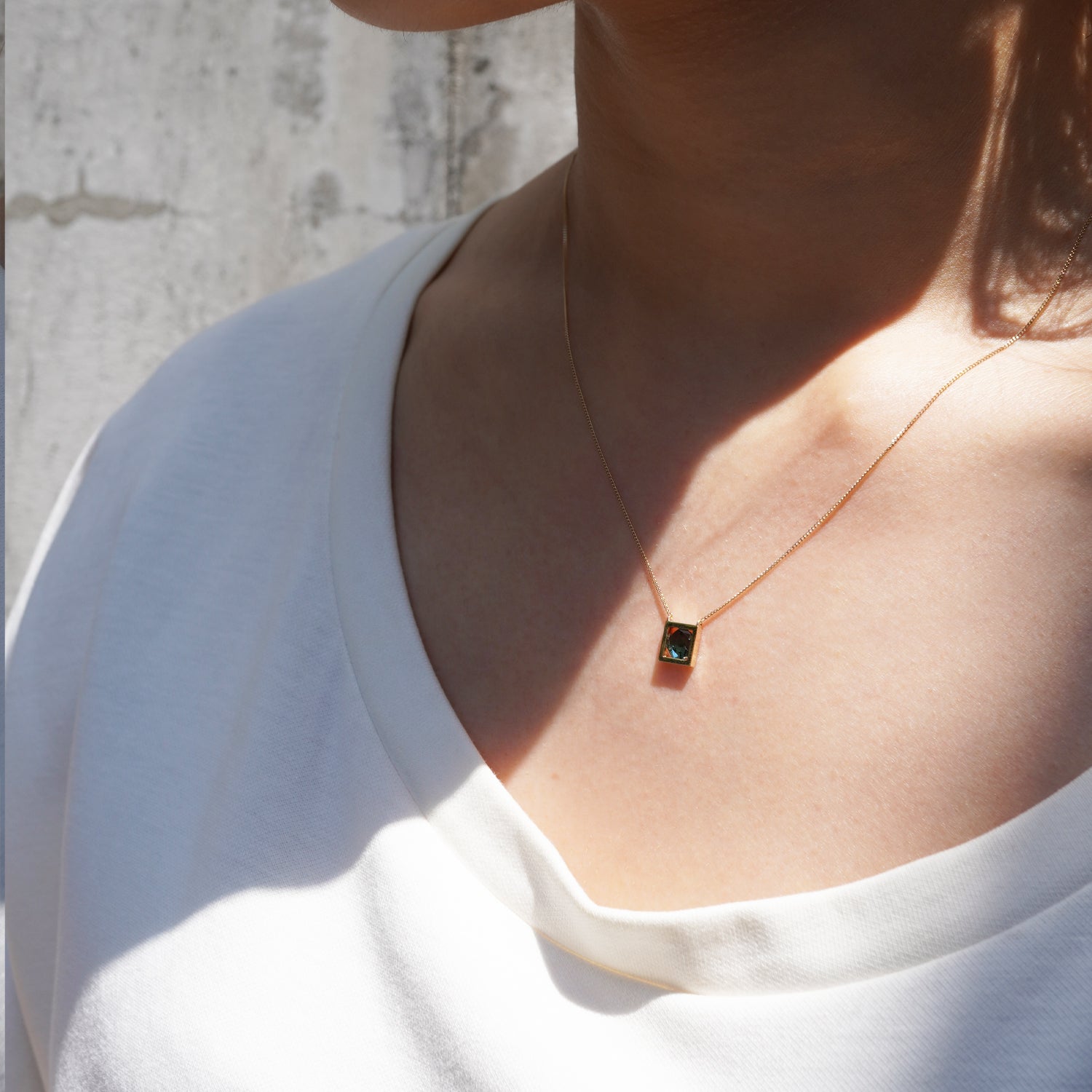 FRAME DIAMOND NECKLACE #4202