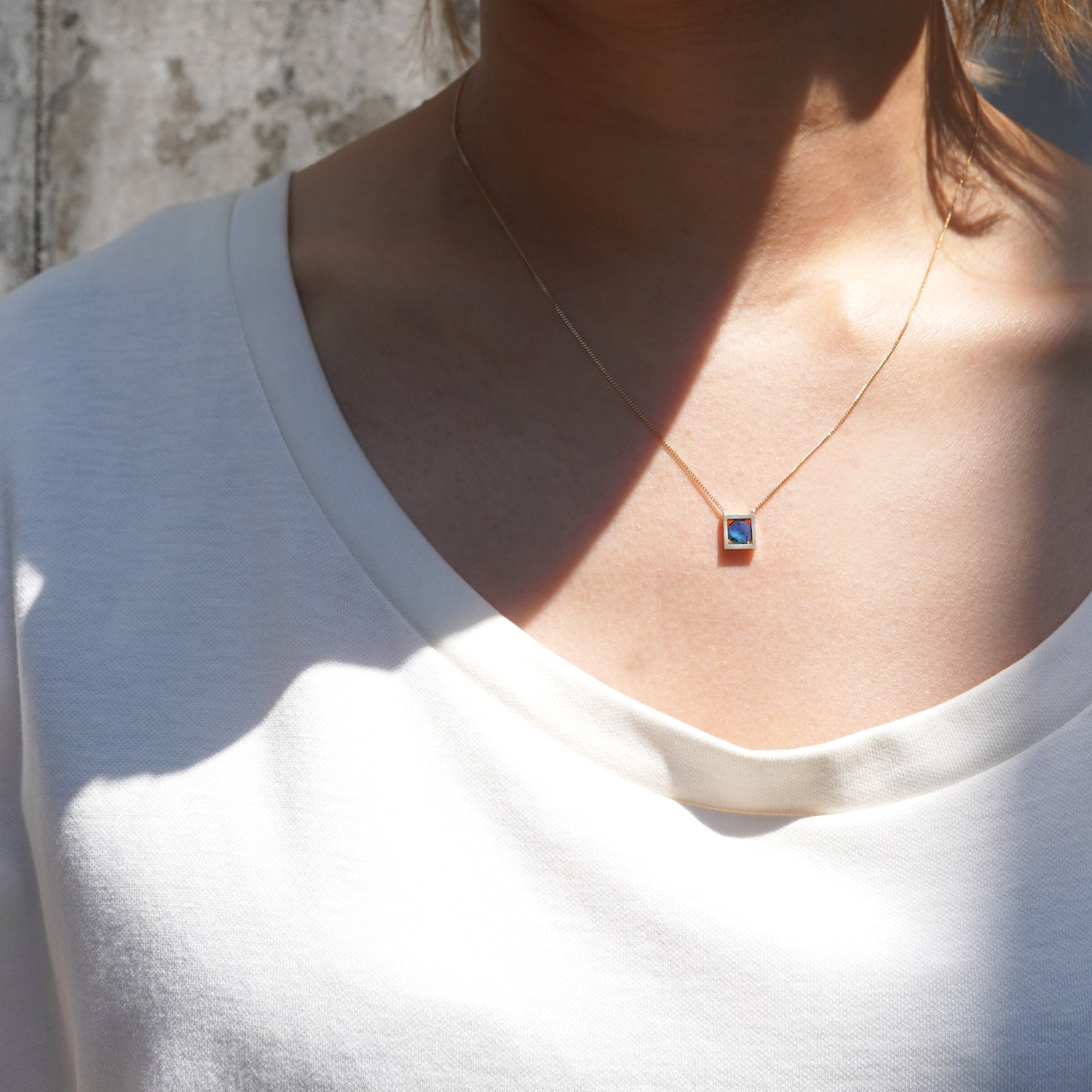 FRAME DIAMOND NECKLACE #4202