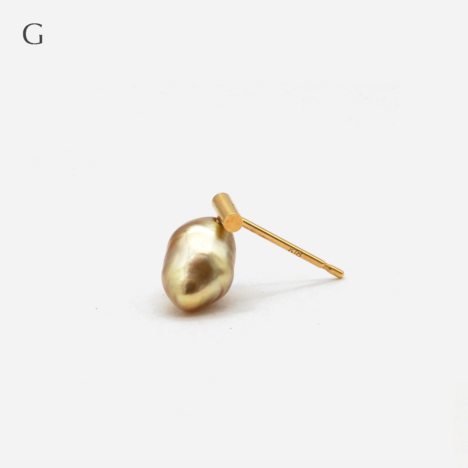 BAROQUE PEARL EARRING M