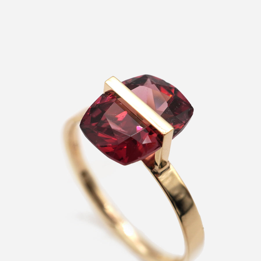 BAND RING GARNET#3722