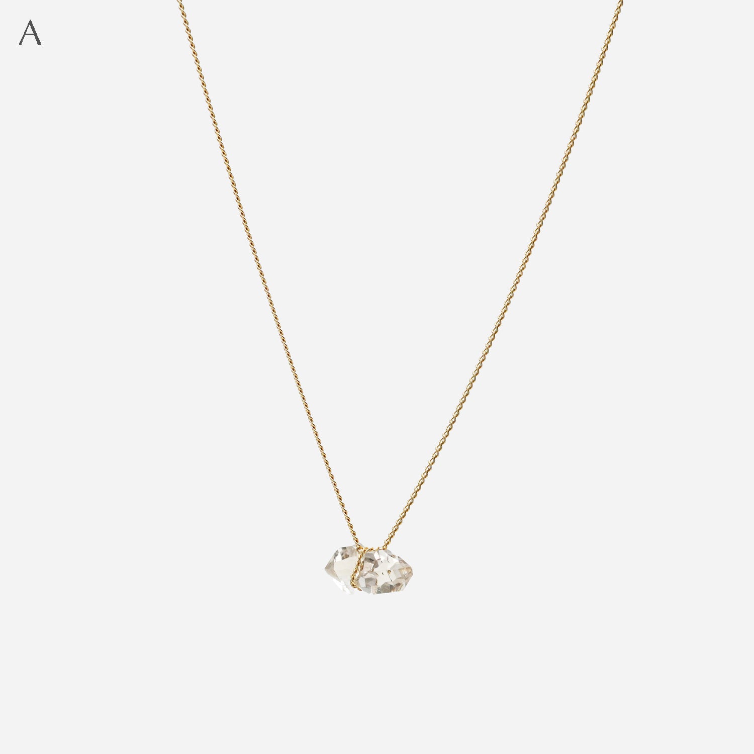 [数量限定] HERKIMER NECKLACE