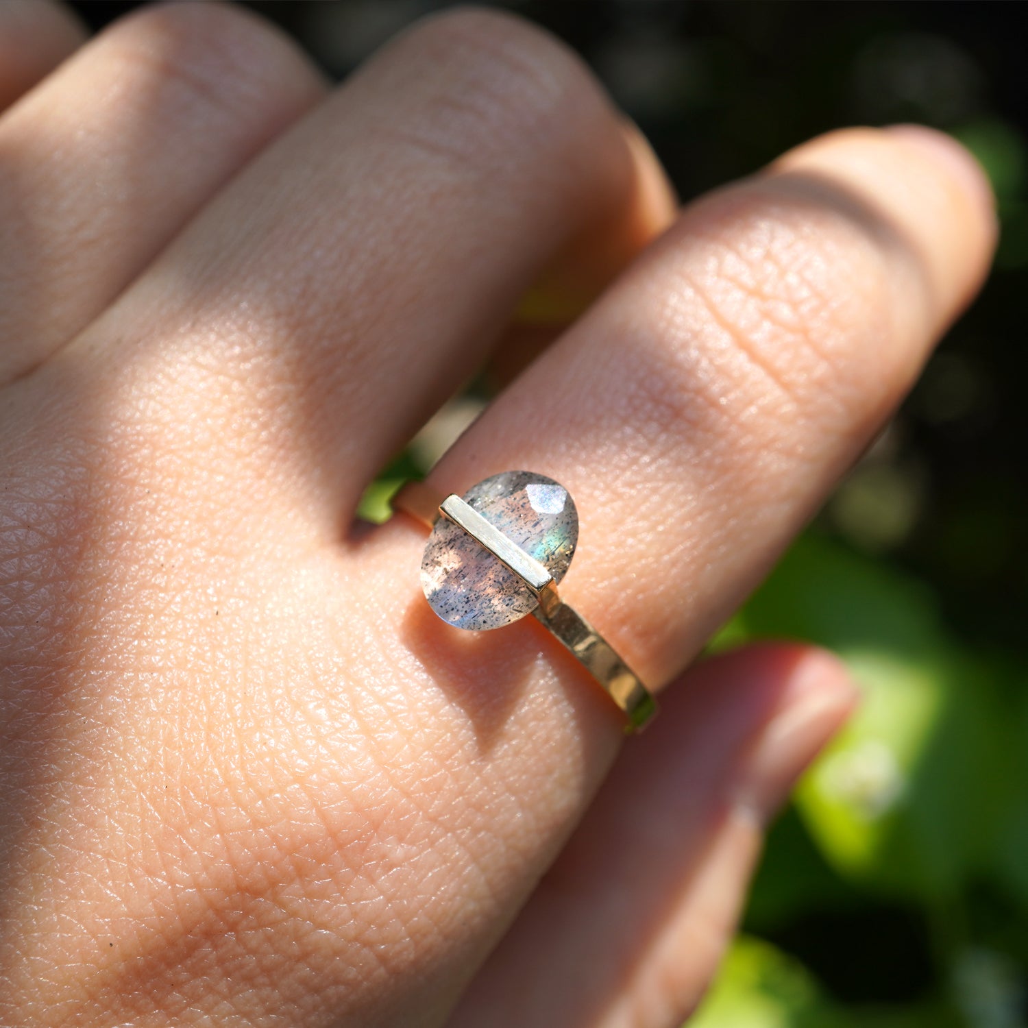 BAND RING LABRADLITE#4186