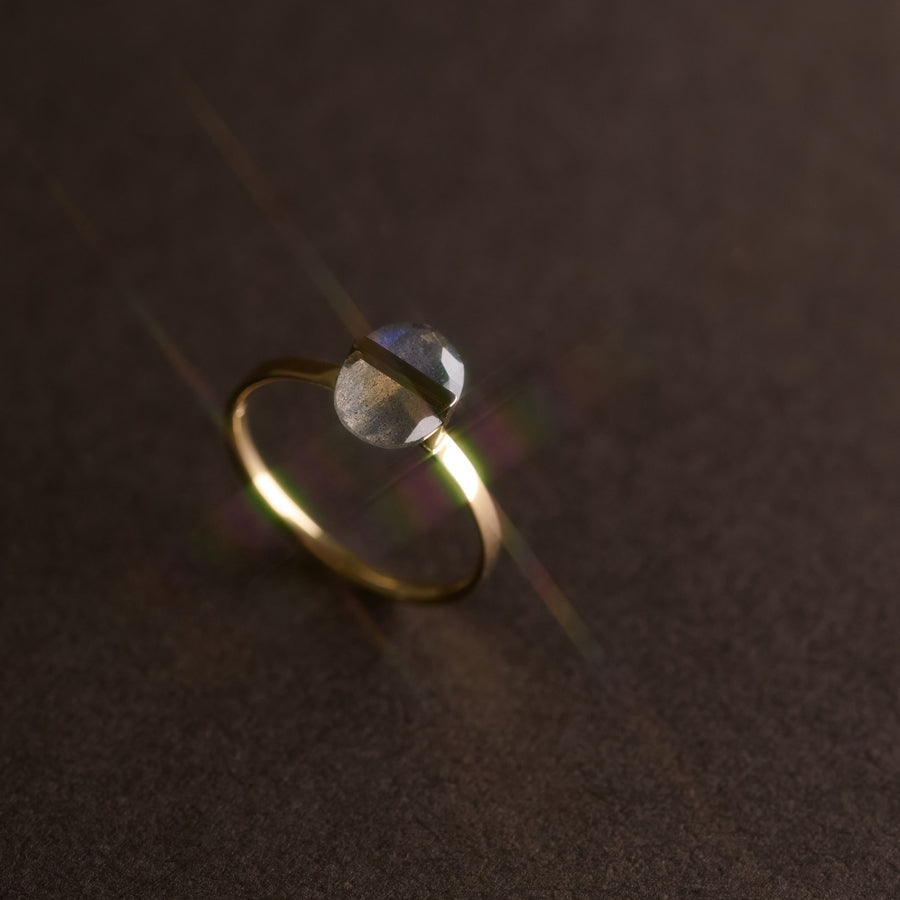 ミュージシャン TIARA RING -SILVER- BAND_januka gemstone jewelry