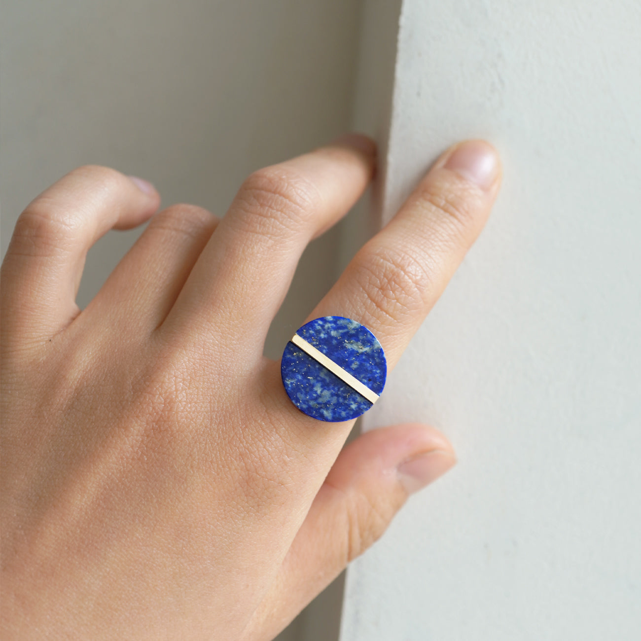 SLICE RING LAPISLAZULI #2378