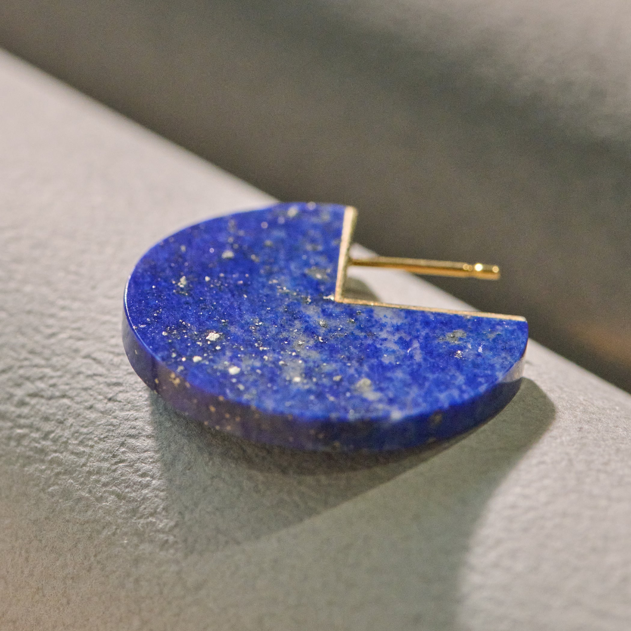 SLICE EARRINGS  LAPISLAZURI #3679