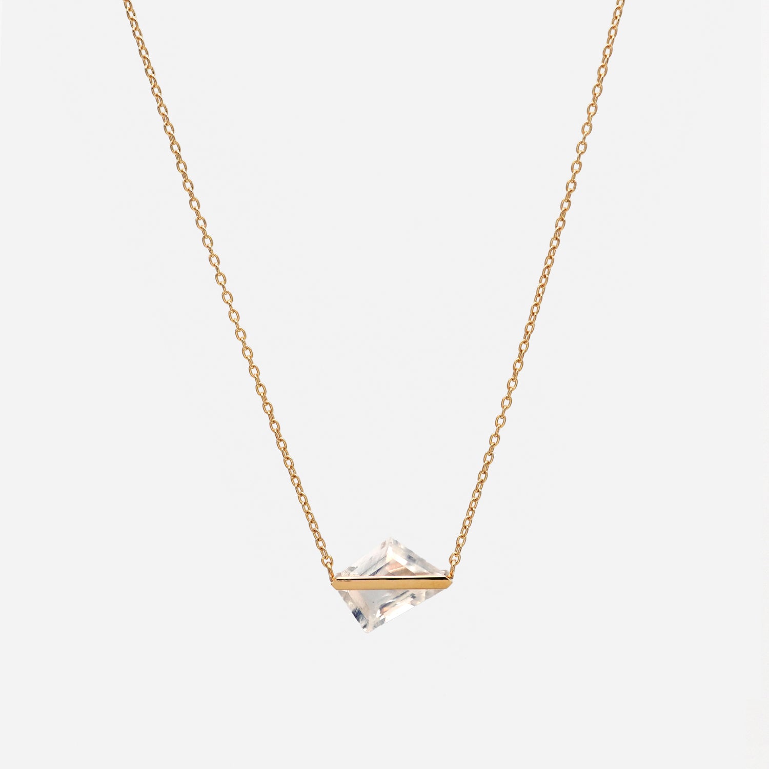 BAND NECKLACE MOONSTONE #4052