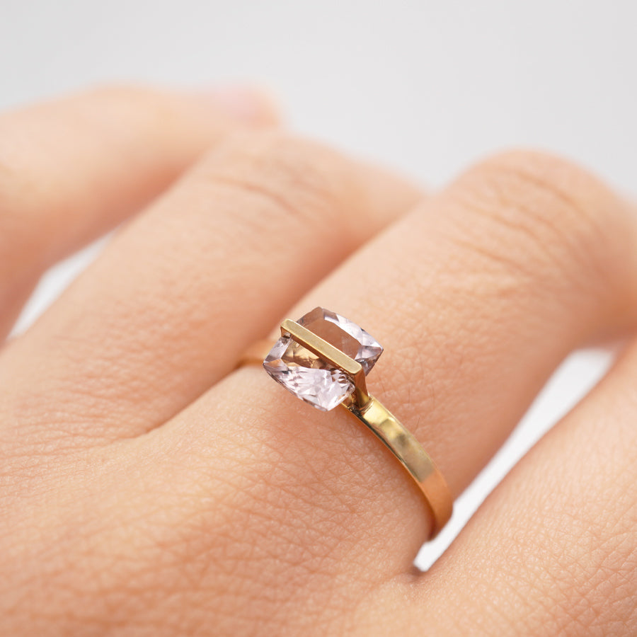 BAND RING MORGANITE#3463