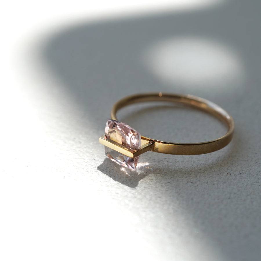 BAND RING MORGANITE#3463