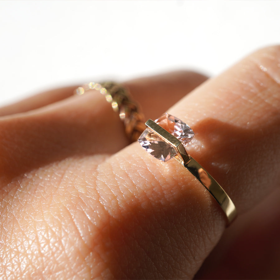 BAND RING MORGANITE#3721