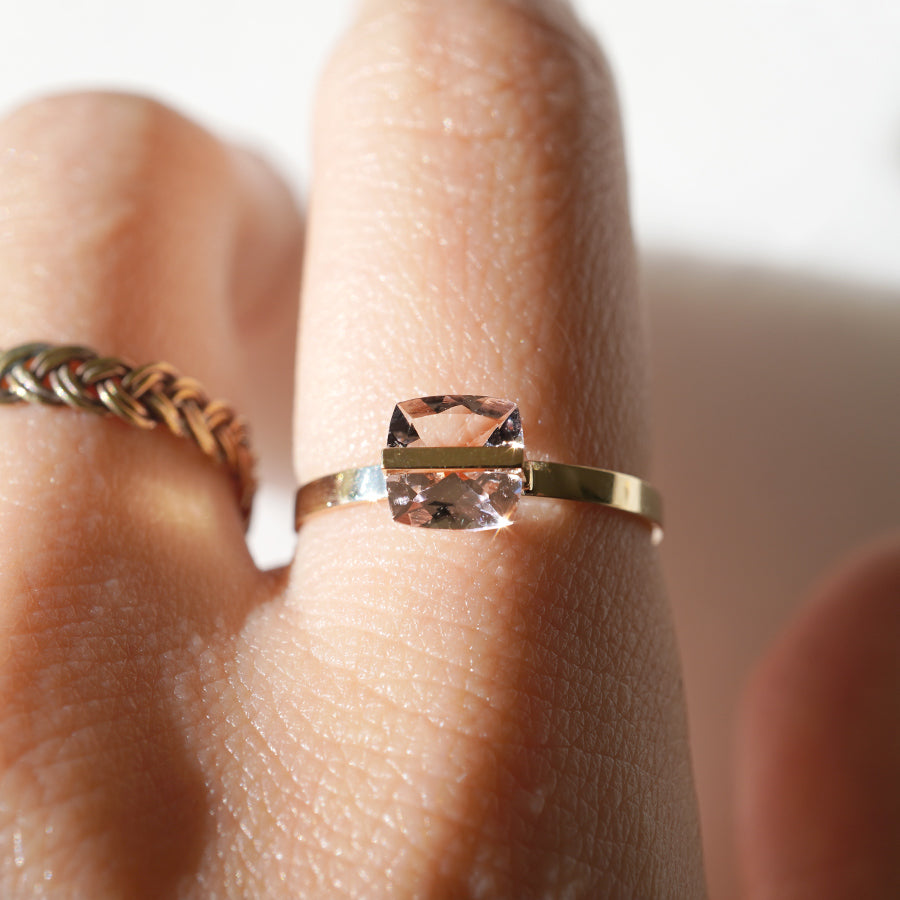 BAND RING MORGANITE#3721