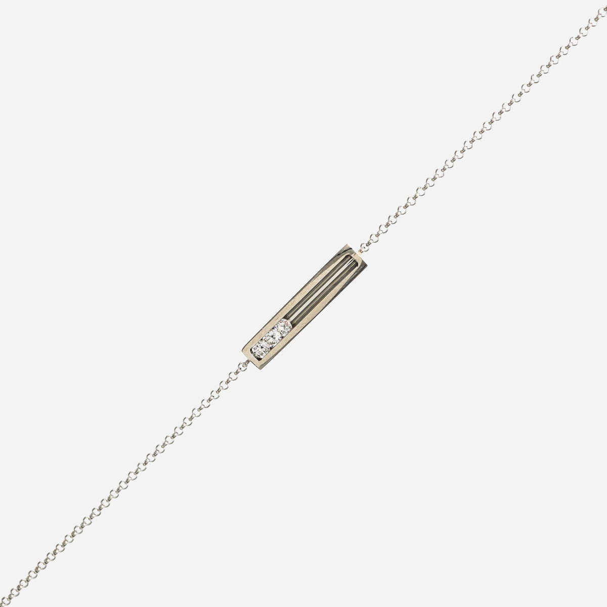 MOVING PLATINUM BRACELET S