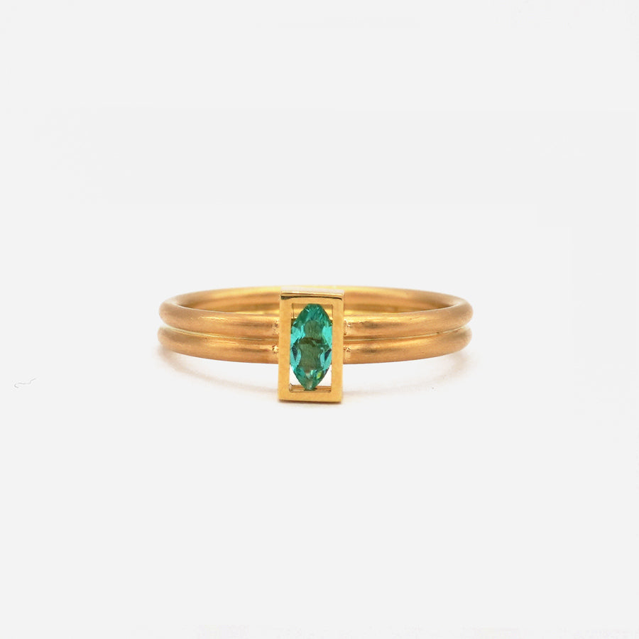 POSITION RING PARAIBA TOURMALINE #3708