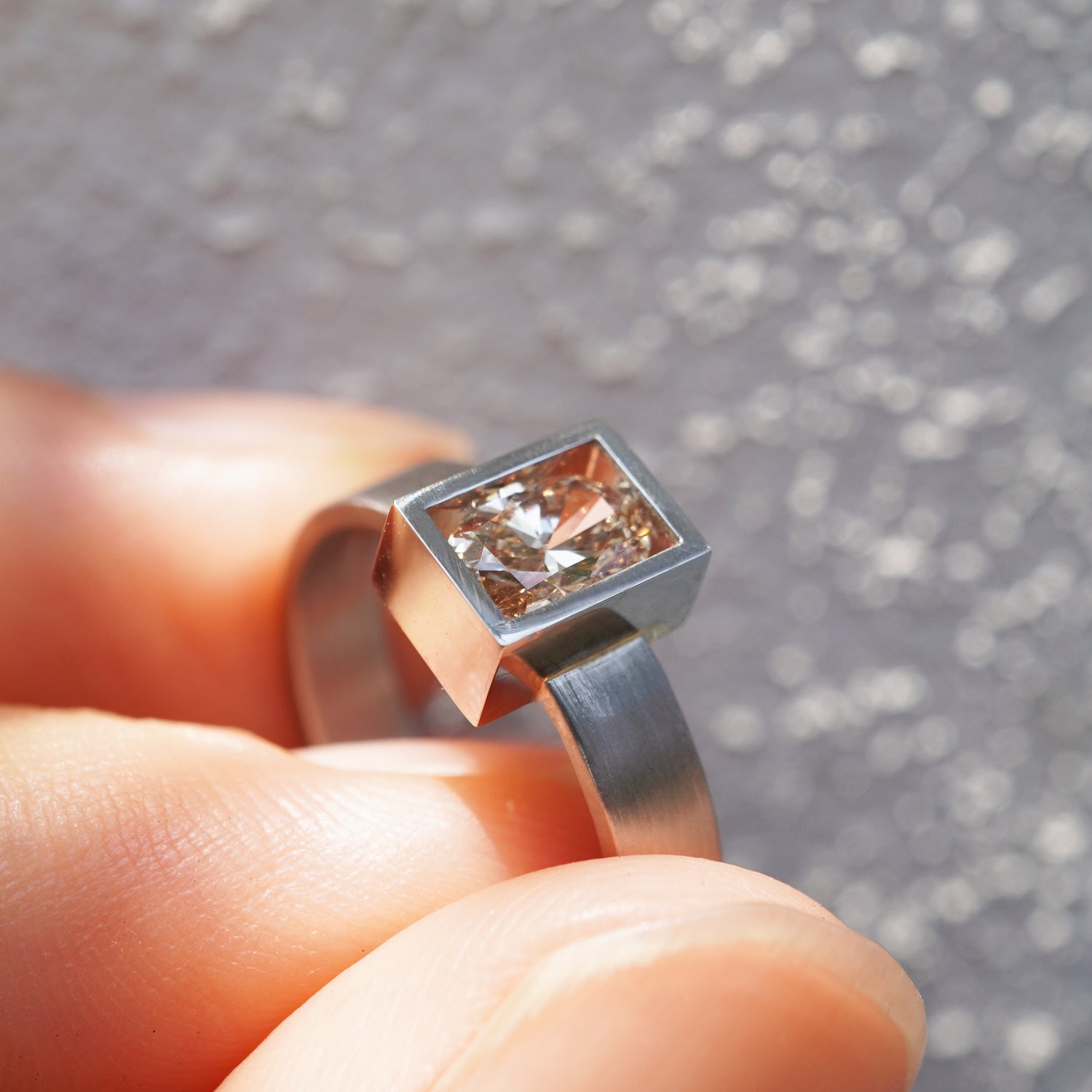 専用です！！ダイヤ　指輪 POSITION RING 0.513ct #2749_januka jewelry