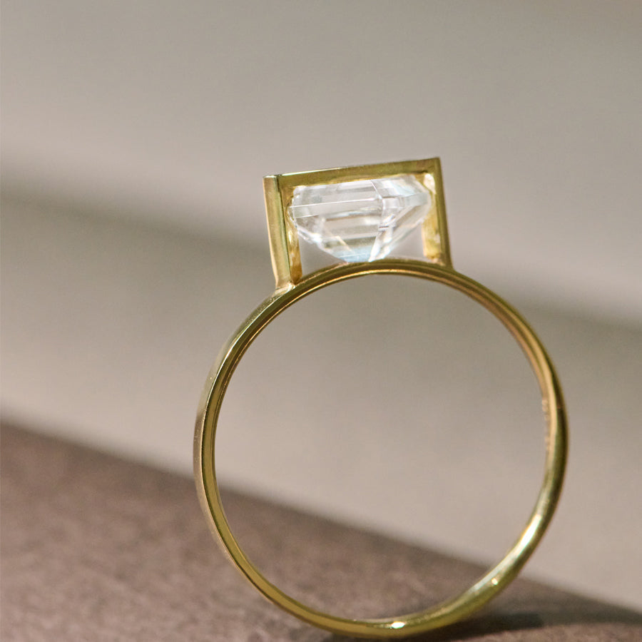 BAND RING QUARTZ#3659