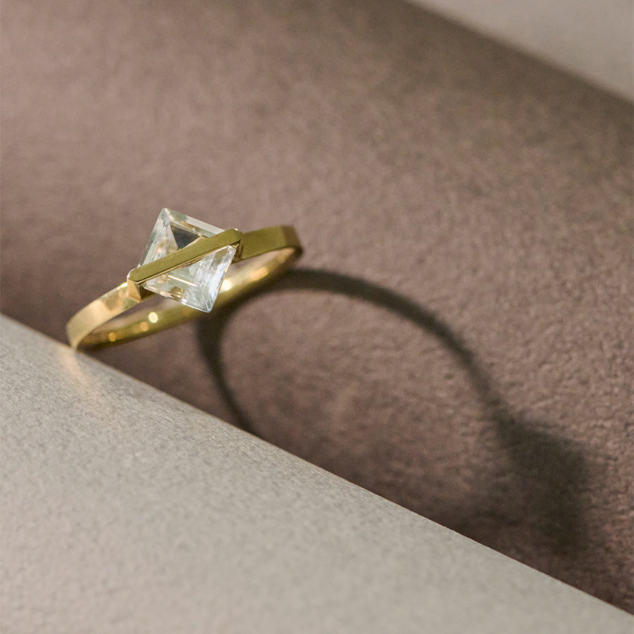 BAND RING QUARTZ#3659