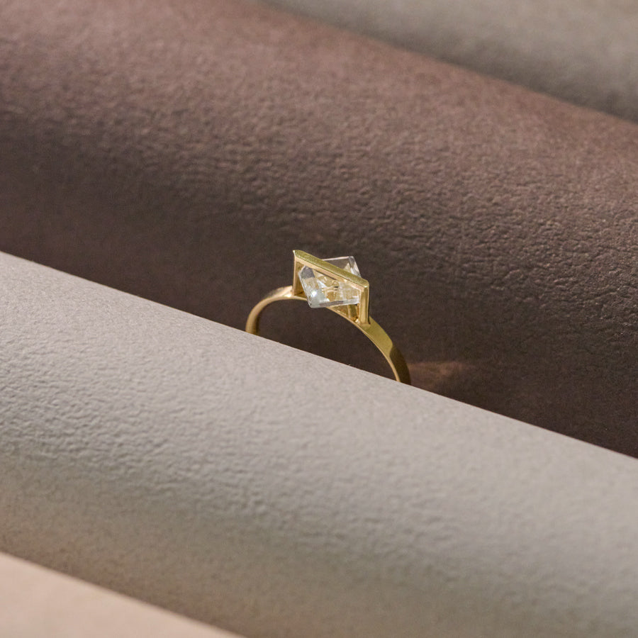 BAND RING QUARTZ#3659