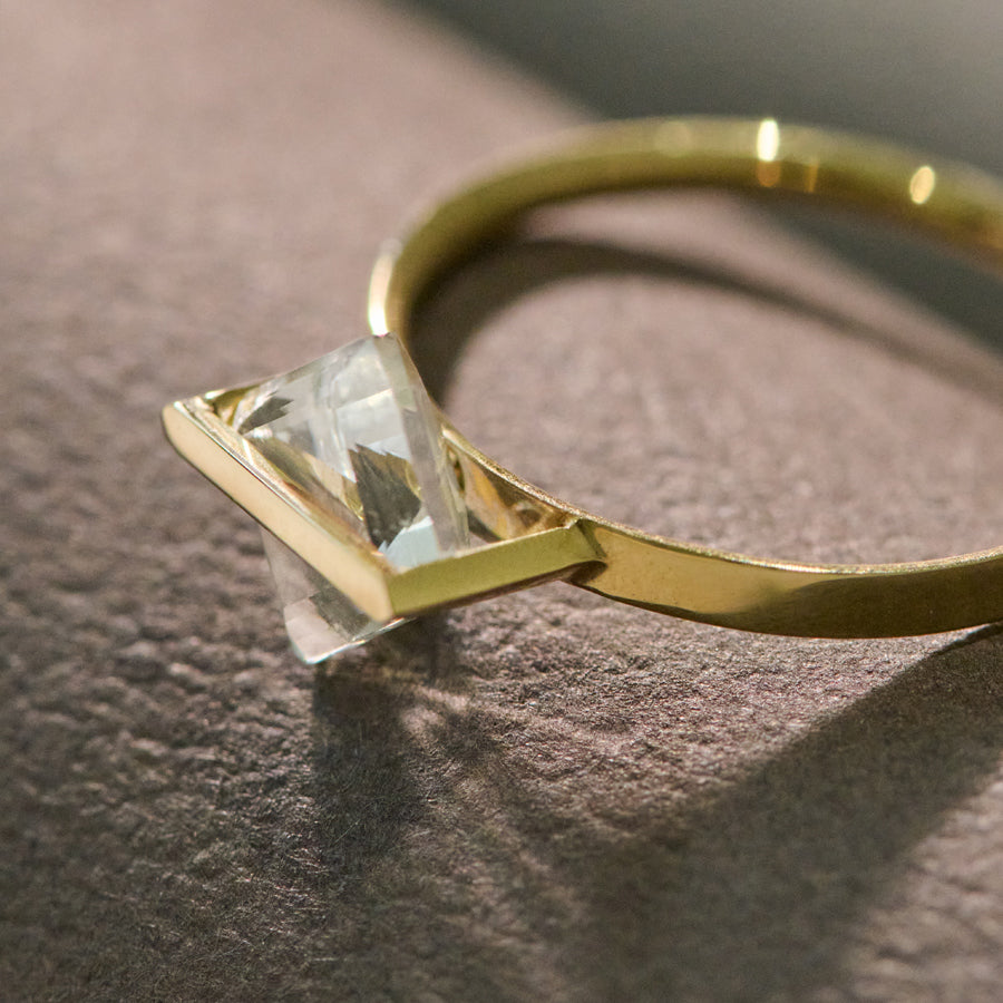 BAND RING QUARTZ#3659