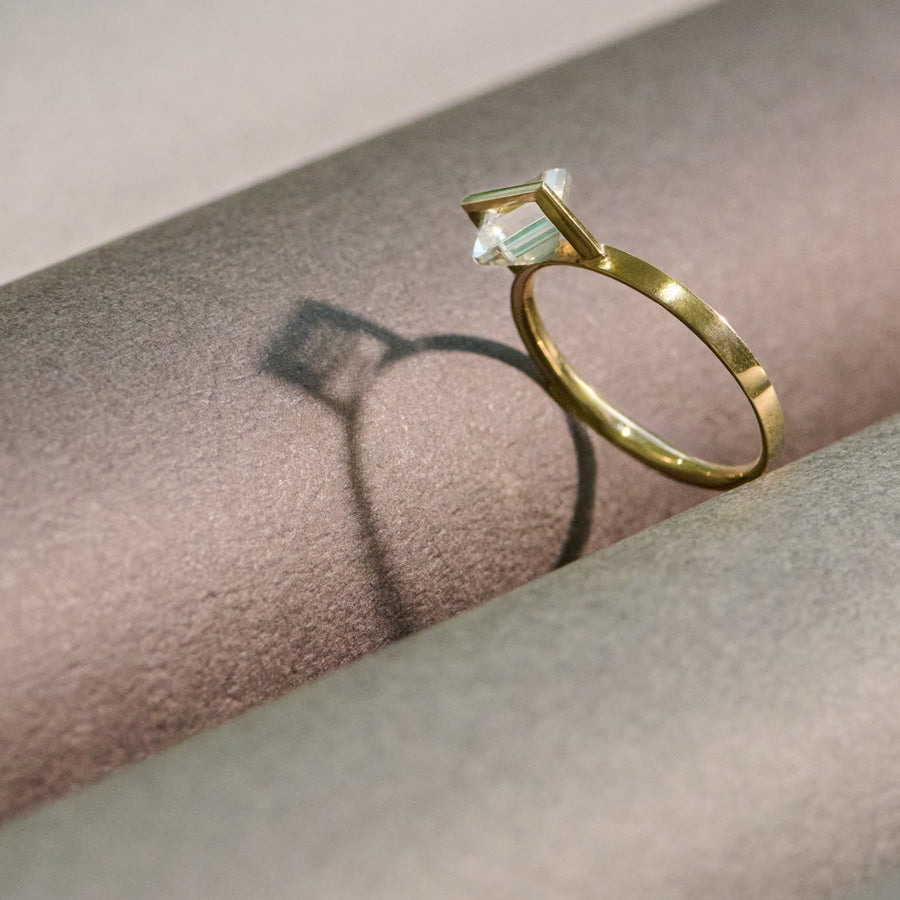 BAND RING QUARTZ#3659