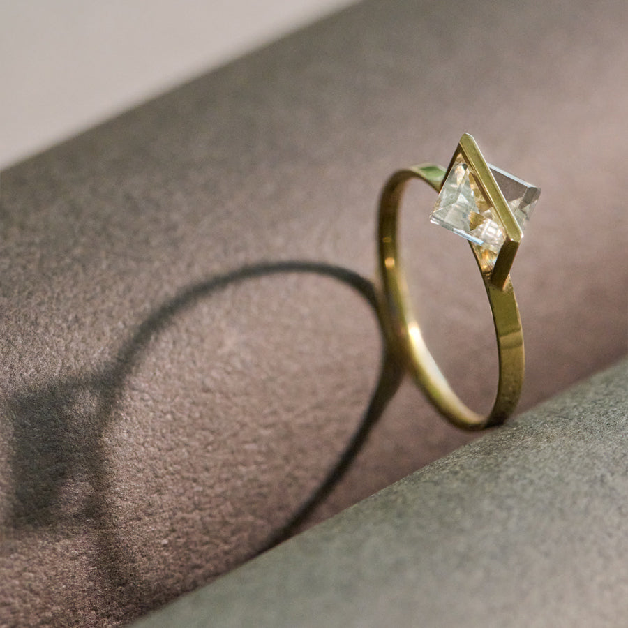 BAND RING QUARTZ#3659