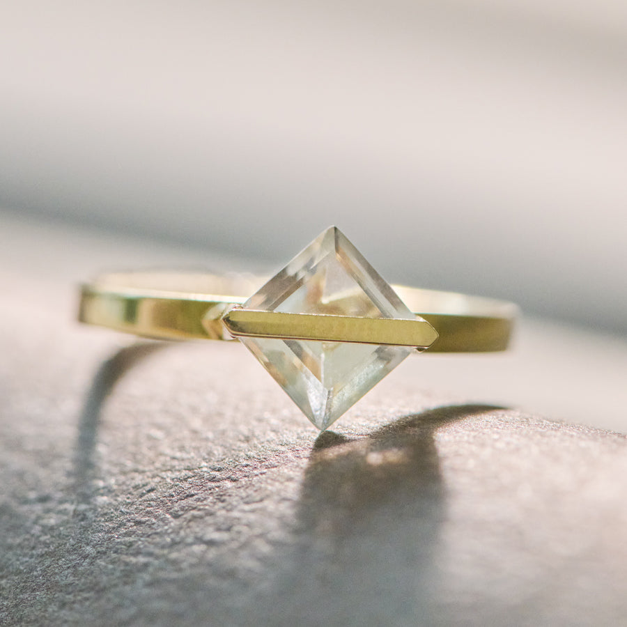 BAND RING QUARTZ#3659