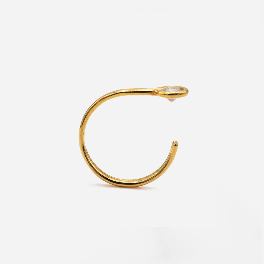 ROUND DIAMOND RING 4mm   #1379