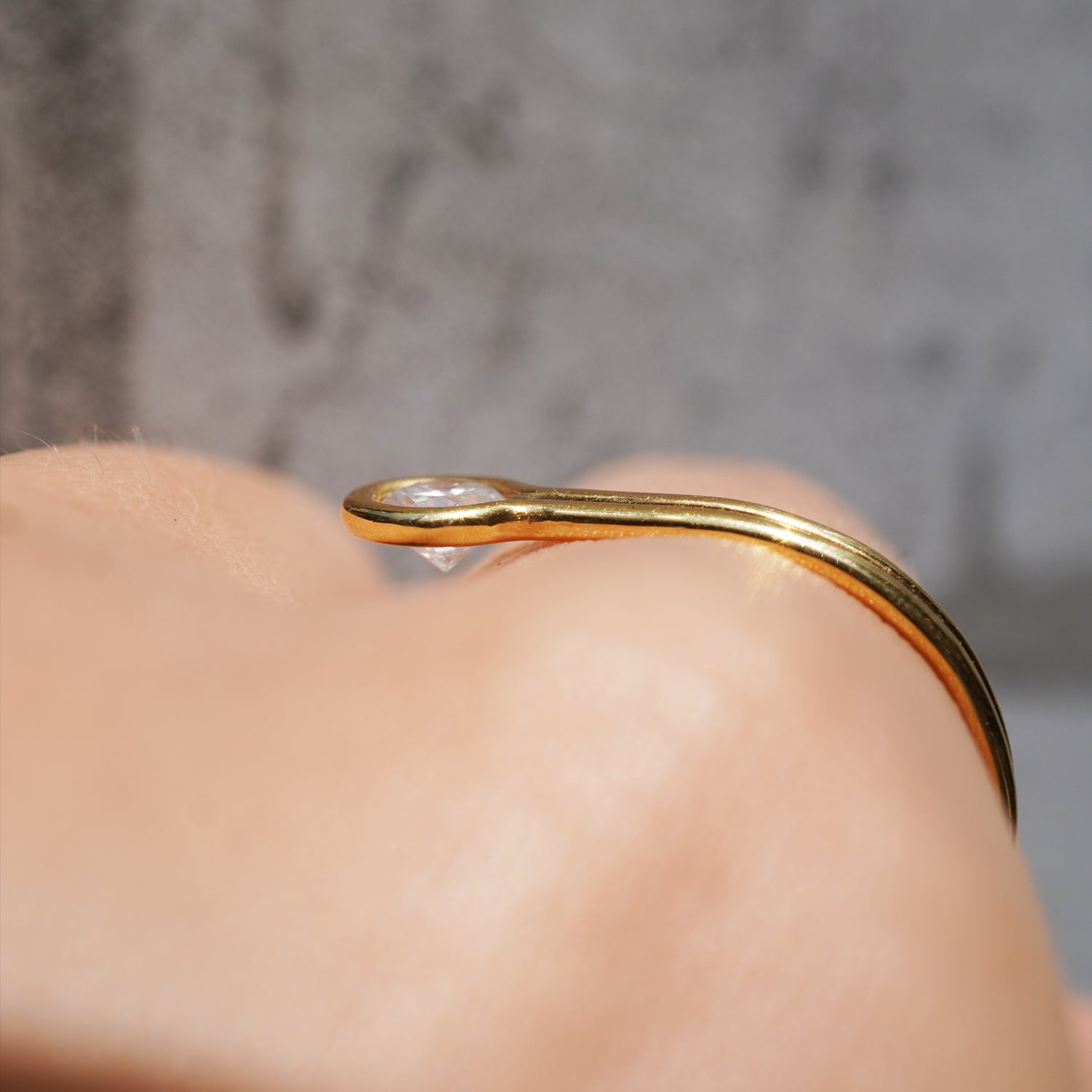 ROUND DIAMOND RING 4mm   #1379