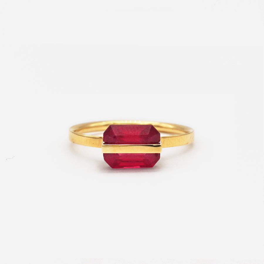 BAND RING RUBY #2931