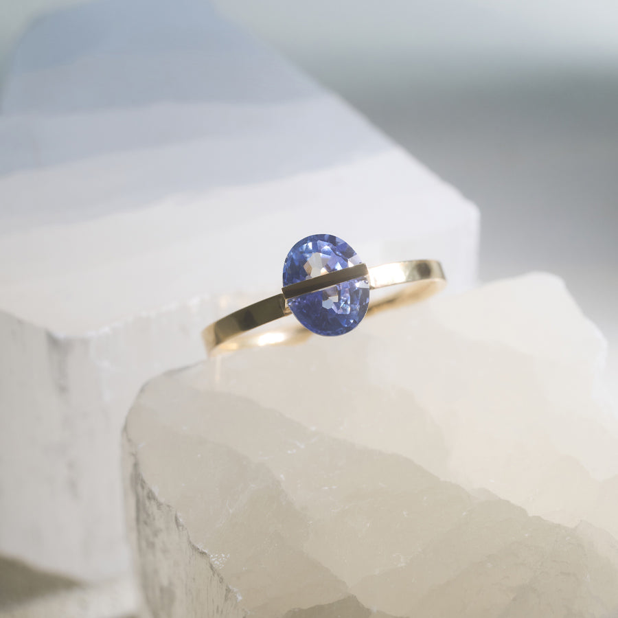 BAND RING SAPPHIRE #3930