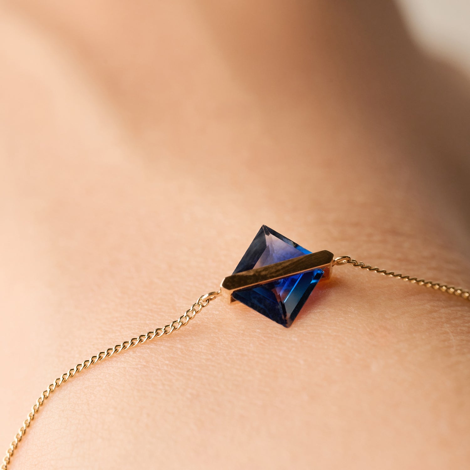 BAND BRACELET SAPPHIRE#3889