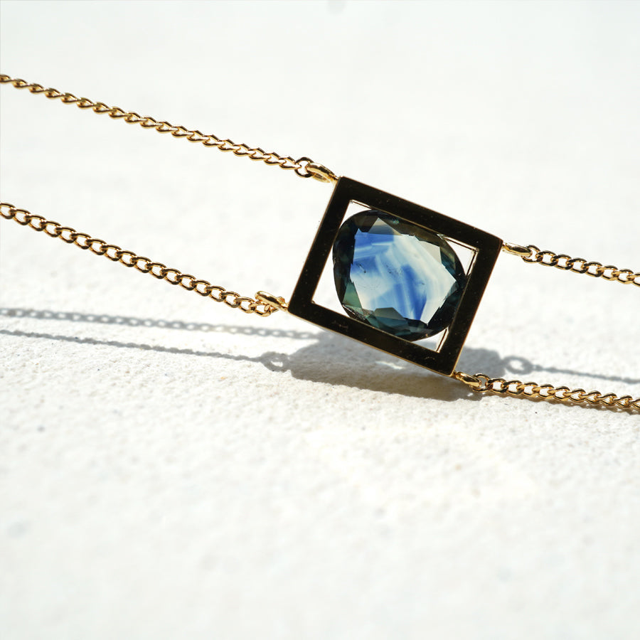 FRAME SAPPHIRE BRACELET  #3470