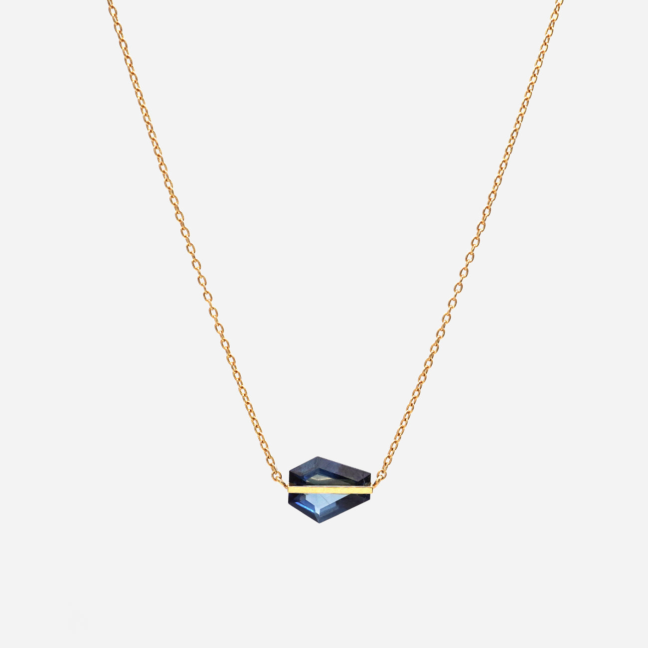 BAND NECKLACE SAPPHIRE #3942