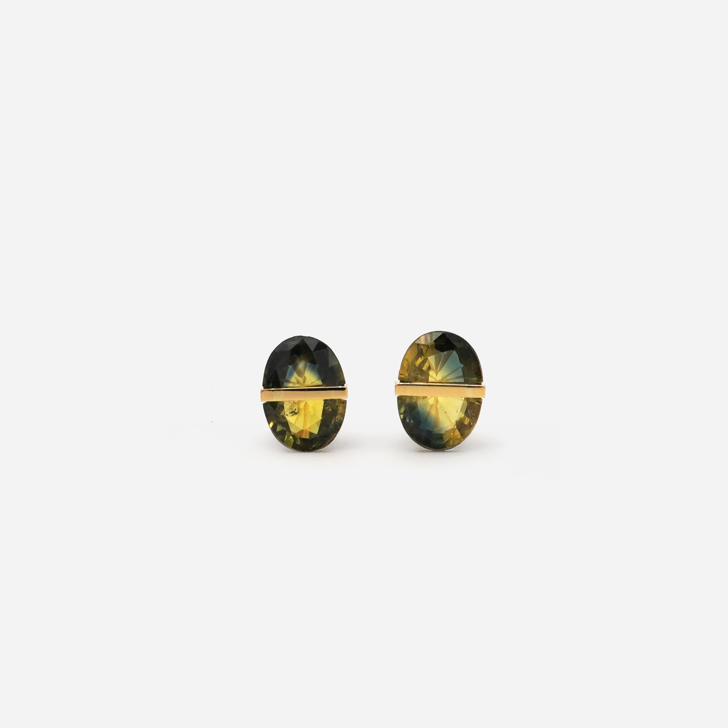BAND EARRINGS SAPPHIRE #3829