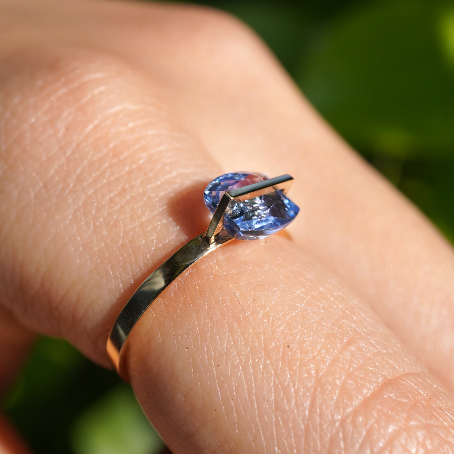 BAND RING SAPPHIRE #4183