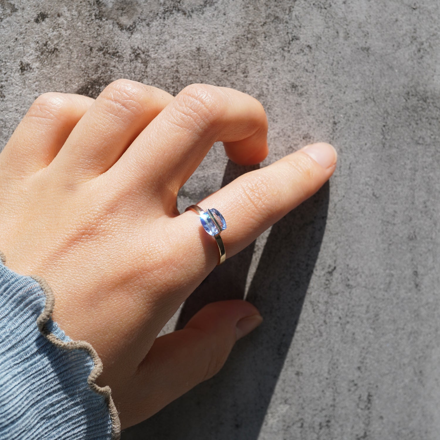 BAND RING SAPPHIRE #4183