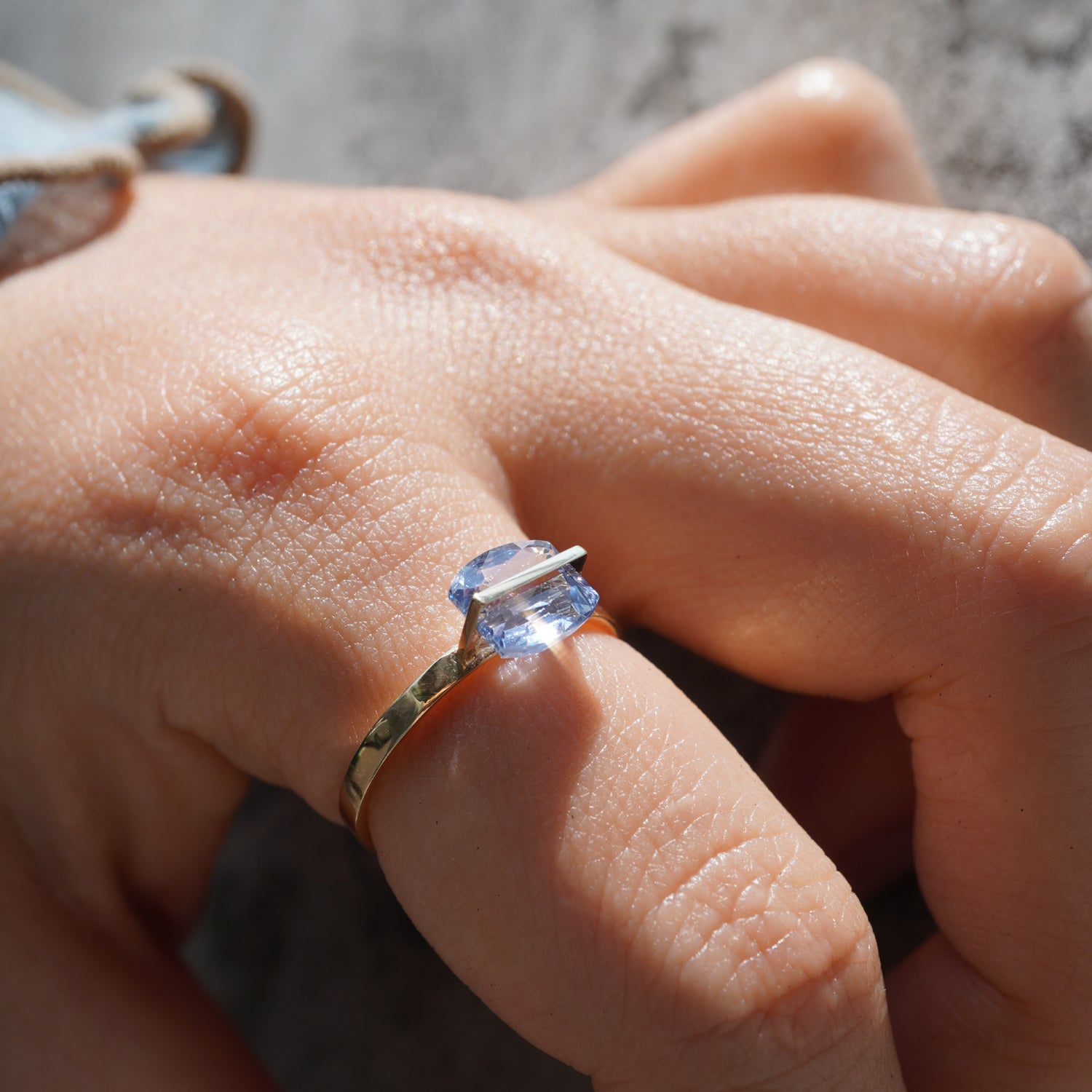 BAND RING SAPPHIRE #4183