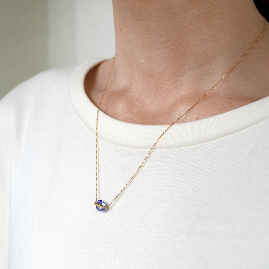 BAND NECKLACE SAPPHIRE #3081