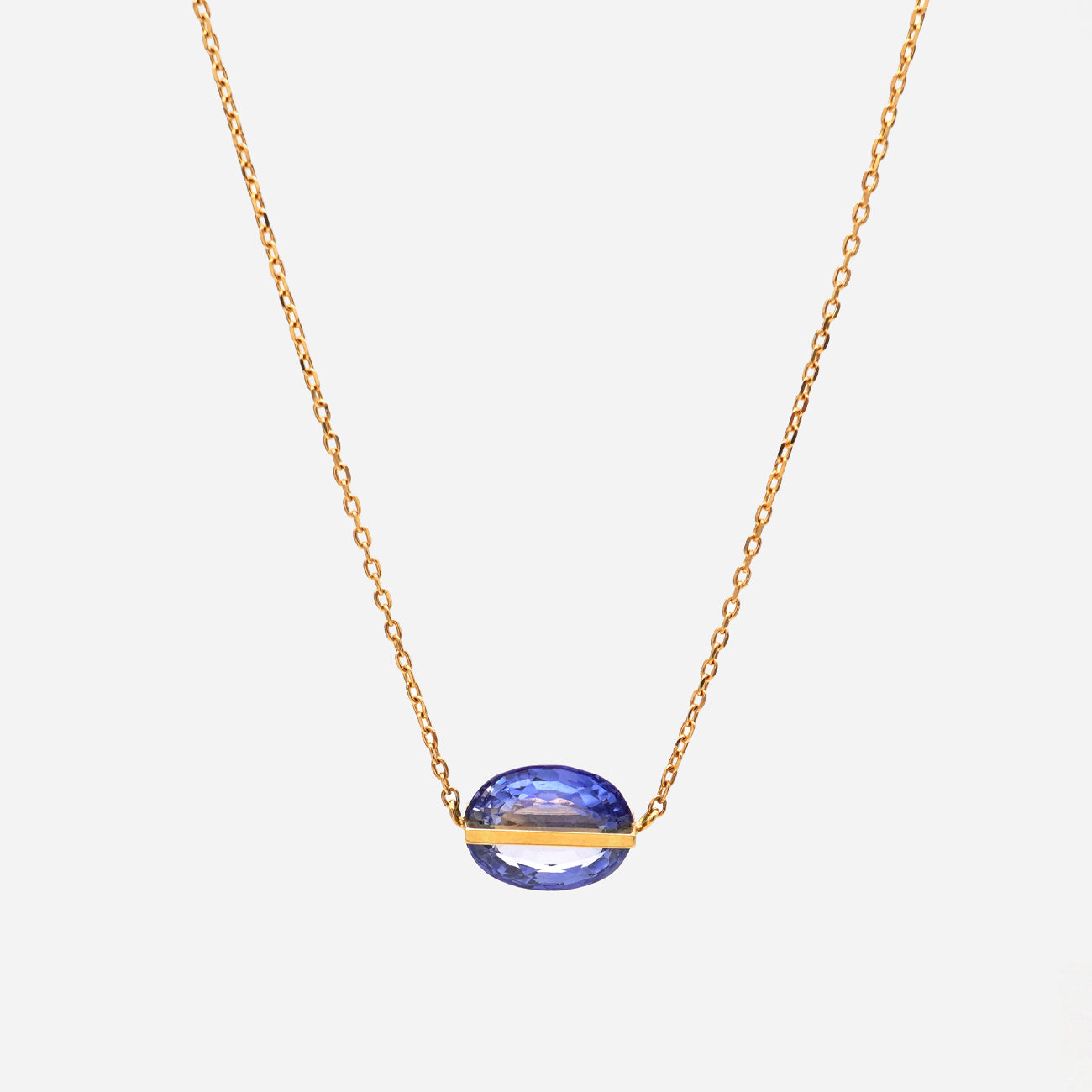 BAND NECKLACE SAPPHIRE #3081