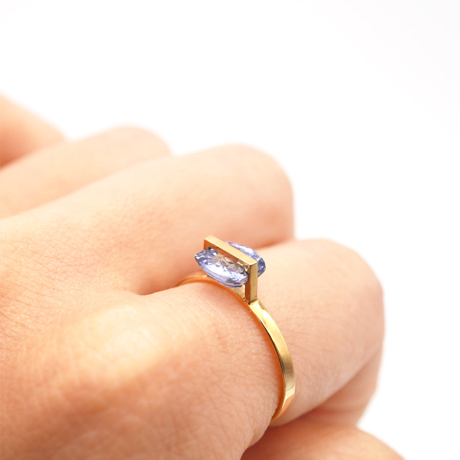 BAND RING SAPPHIRE #2981
