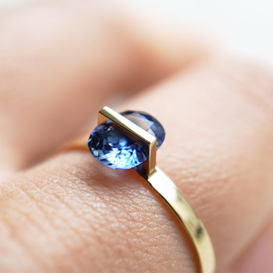 BAND RING SAPPHIRE #3543