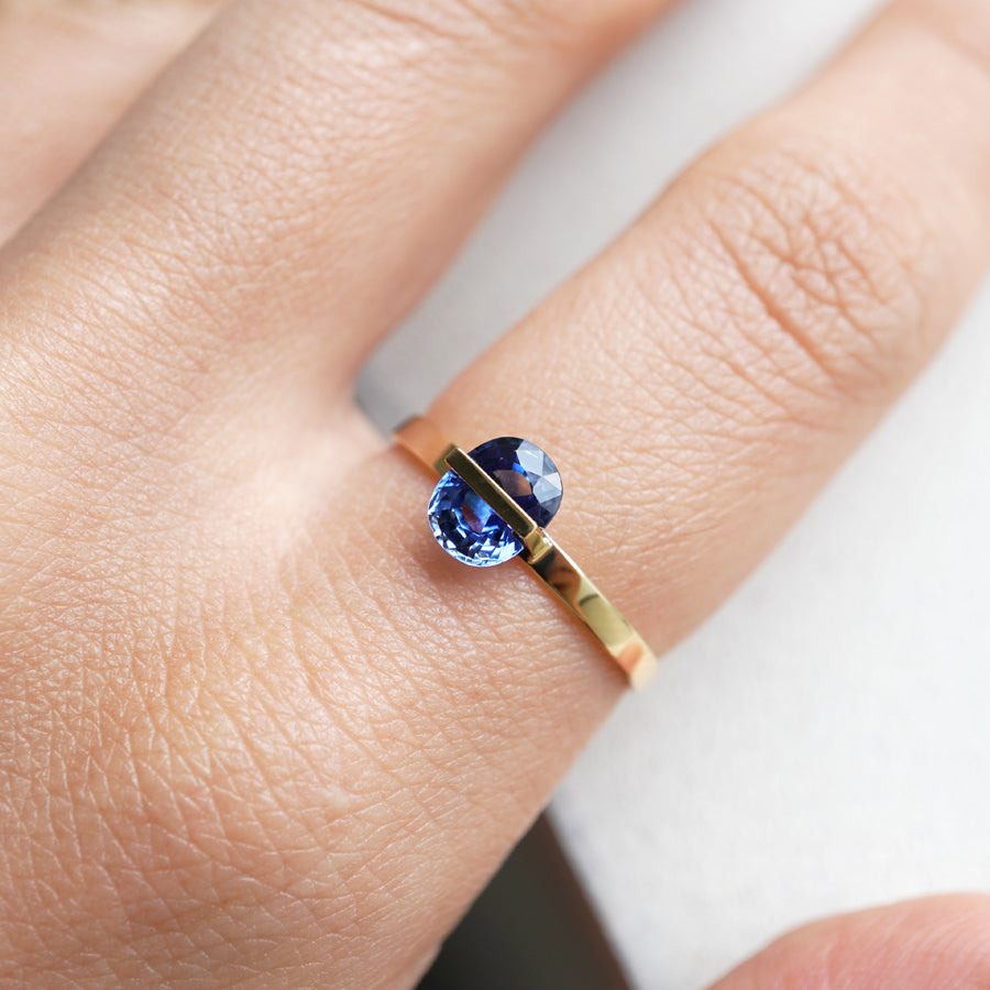 BAND RING SAPPHIRE #3543