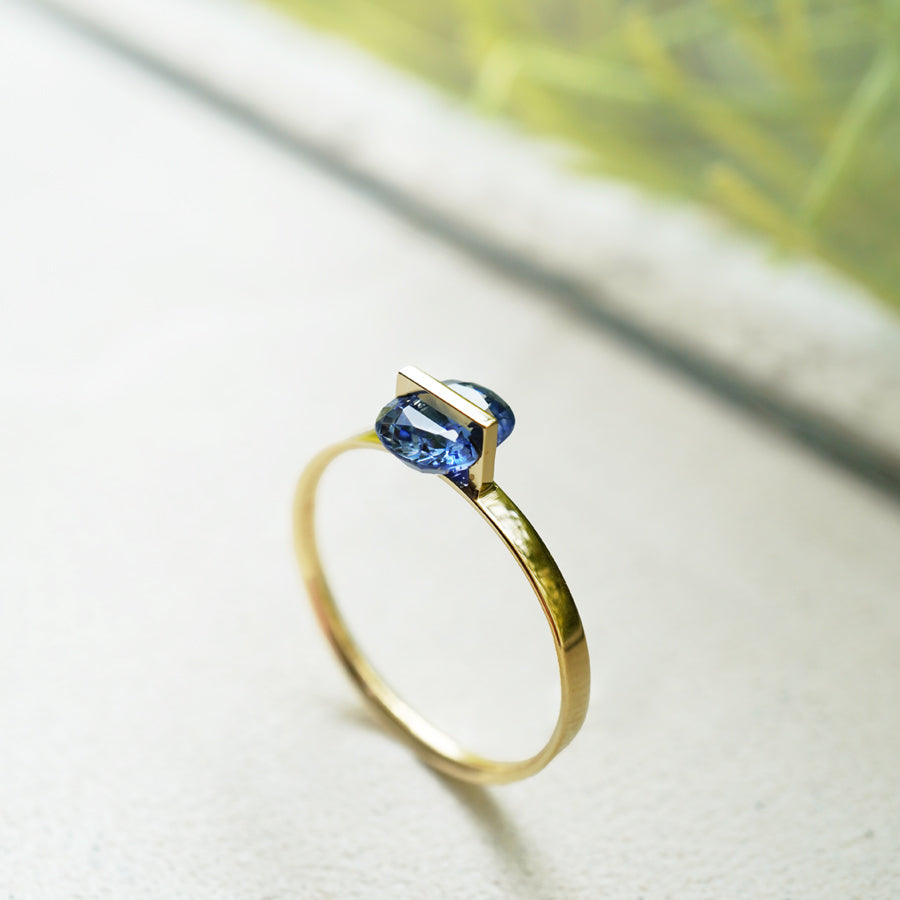 BAND RING SAPPHIRE #3543