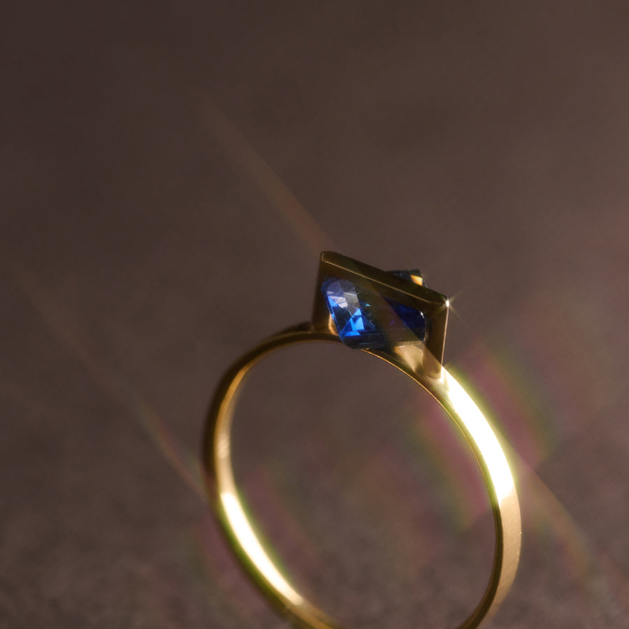 BAND RING SAPPHIRE #3344