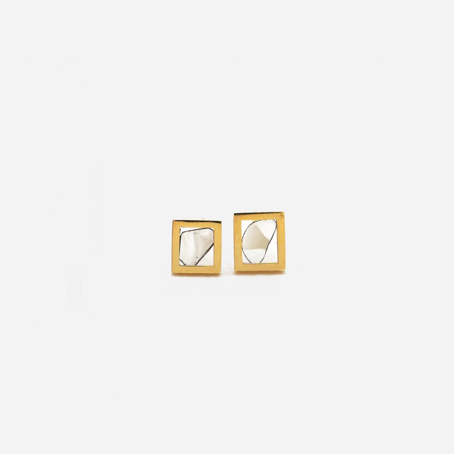 FRAME DIAMOND EARRING #3520