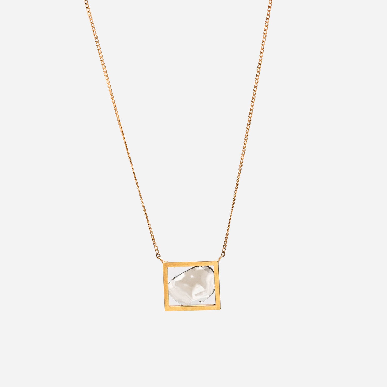 FRAME DIAMOND NECKLACE #3011