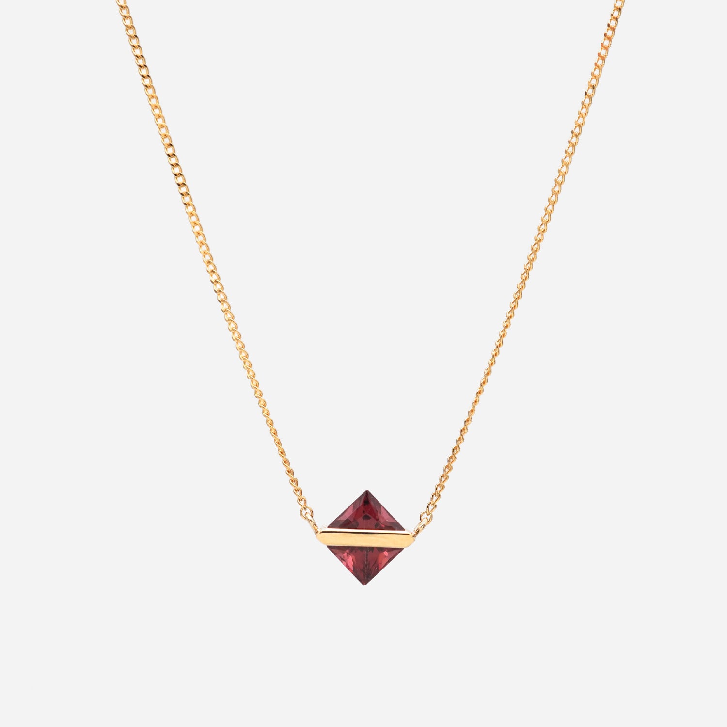 BAND NECKLACE SPINEL #3900