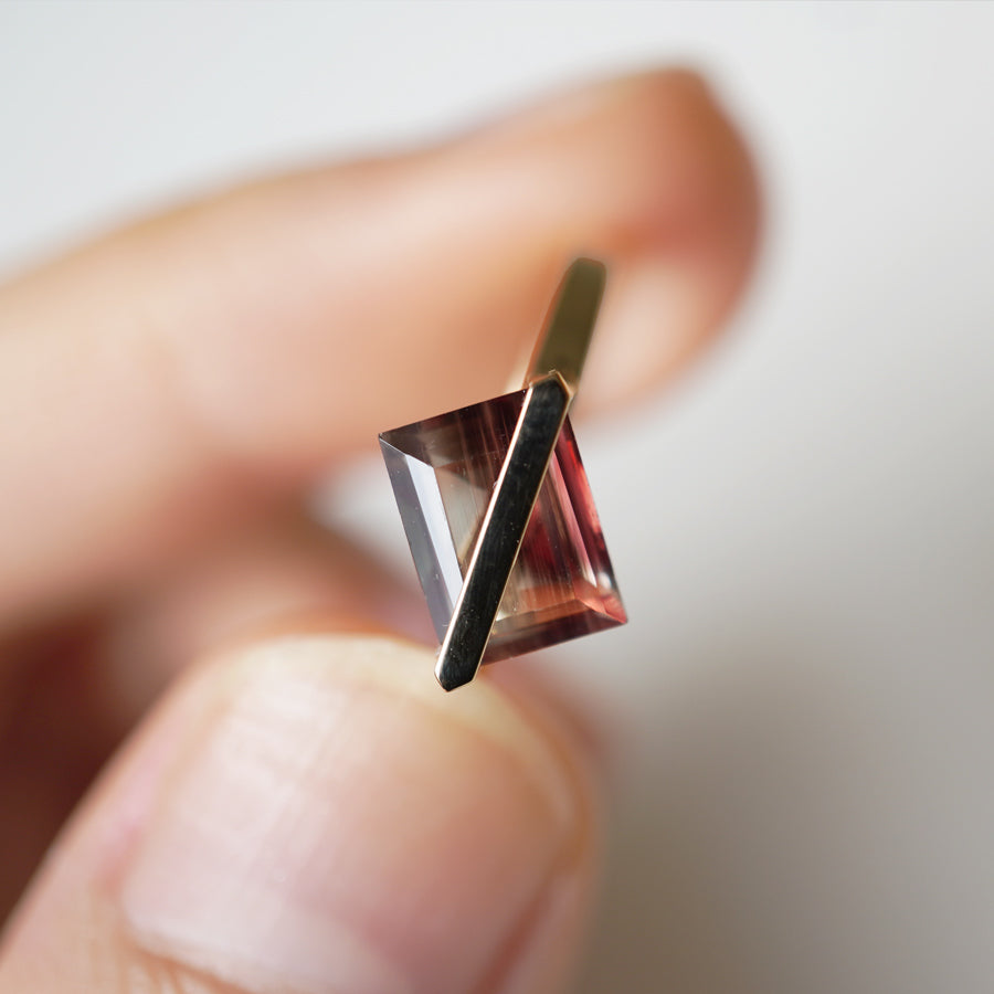 BAND RING OREGON SUNSTONE  #4123