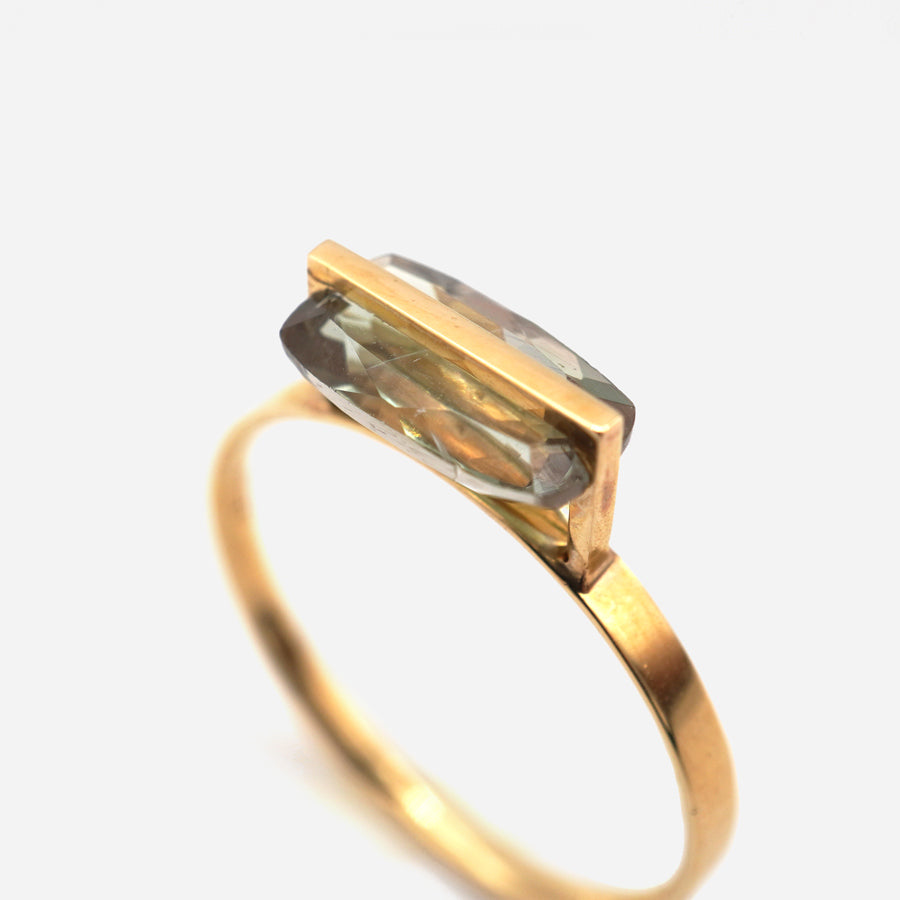 BAND RING OREGON SUNSTONE  #3812