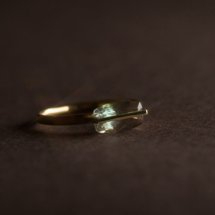 BAND RING OREGON SUNSTONE  #3812