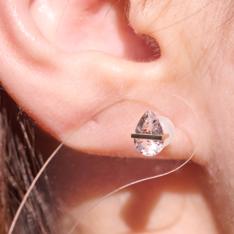 BAND EARRINGS SUPER SEVEN #4092